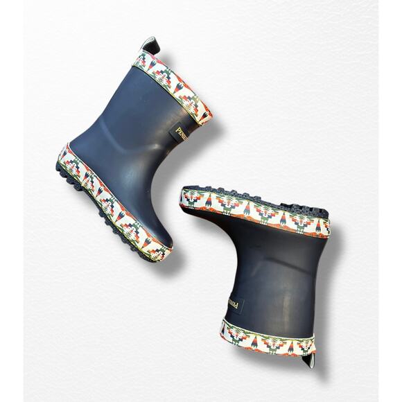 NWT Pendleton Tucson Rubber Rain Boots, Toddler Size 5/6 - Picture 6 of 7